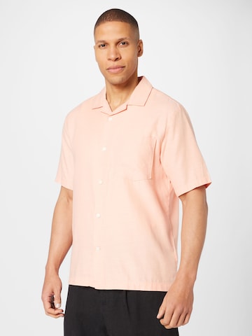WEEKDAY Regular Fit Hemd in Orange: predná strana