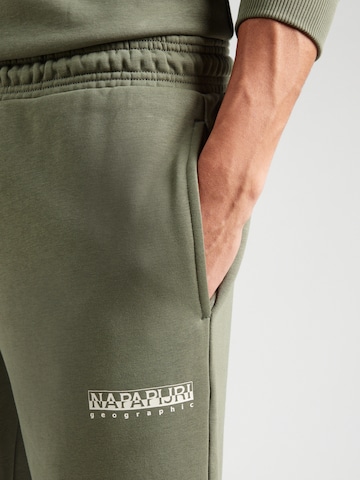 NAPAPIJRI Tapered Pants 'M-GORI' in Green