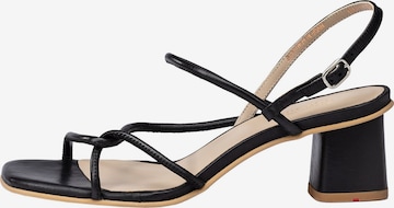 LLOYD Sandals in Black: front