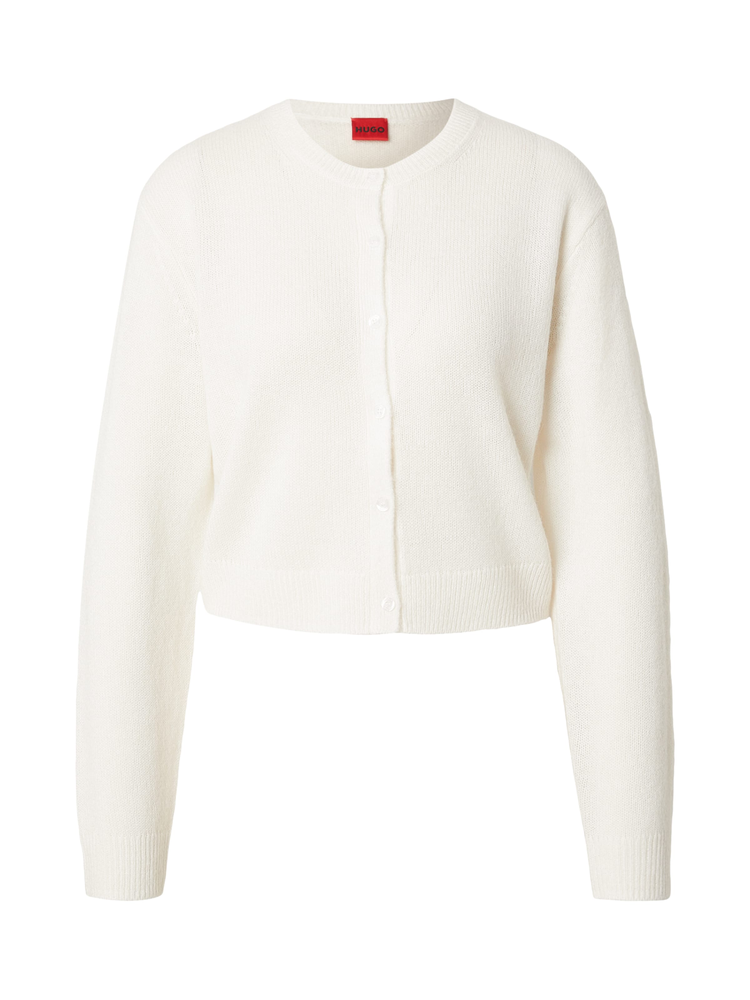 HUGO Kardigán 'Sfebra' - fehér: elől