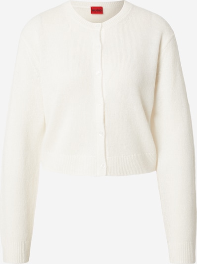 Kardiganas 'Sfebra' iš HUGO, spalva – balta, Prekių apžvalga