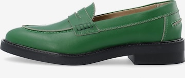 Bianco Moccasins 'ALMA' in Green: front