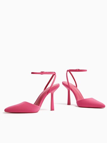 Bershka Slingpumps in Pink