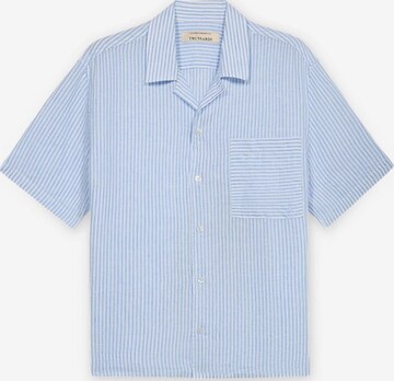 Trussardi - Ajuste regular Camisa en azul: frente