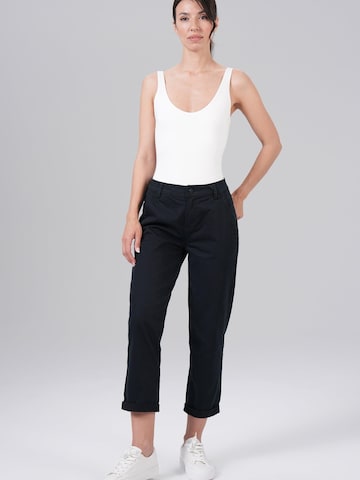 M.O.D MIRACLE OF DENIM Slimfit Chino in Zwart: voorkant