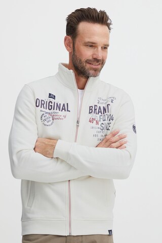 Veste de survêtement 'Fqlenne' FQ1924 en blanc : devant