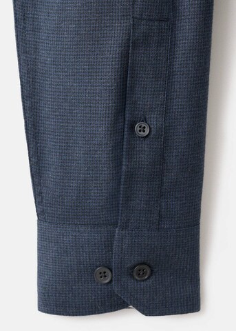 MANGO MAN Regular fit Button Up Shirt 'Veira' in Blue