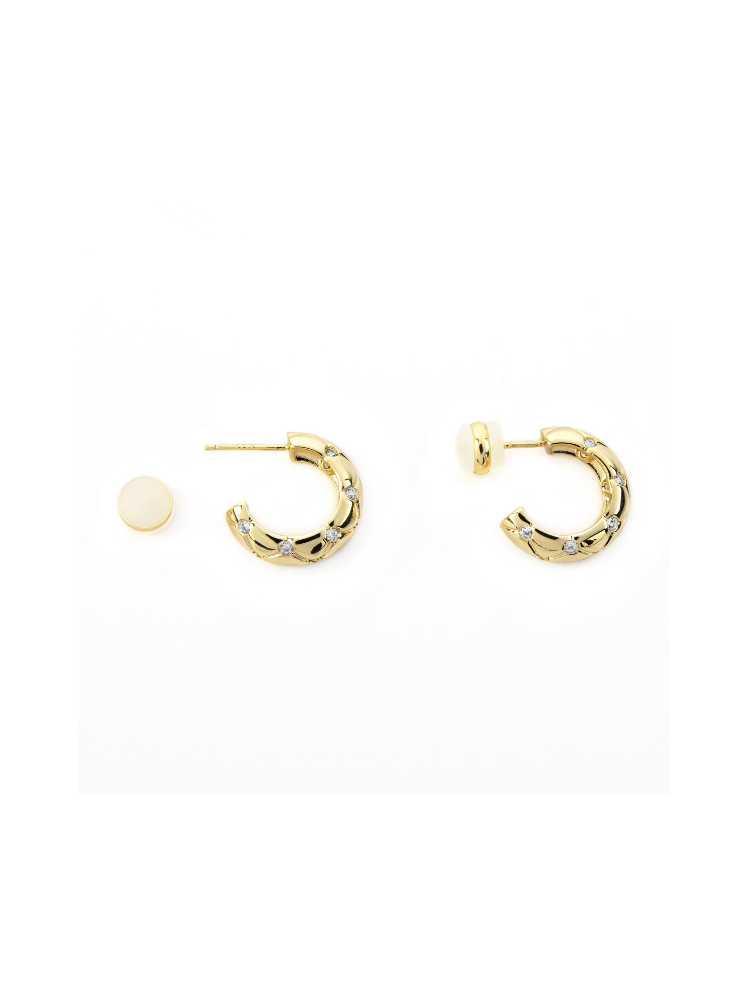 Luxenter - Pendientes 'Rakhon' en oro