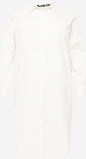 Nasty Gal Plus Robe-chemise en blanc cassé, Vue avec produit