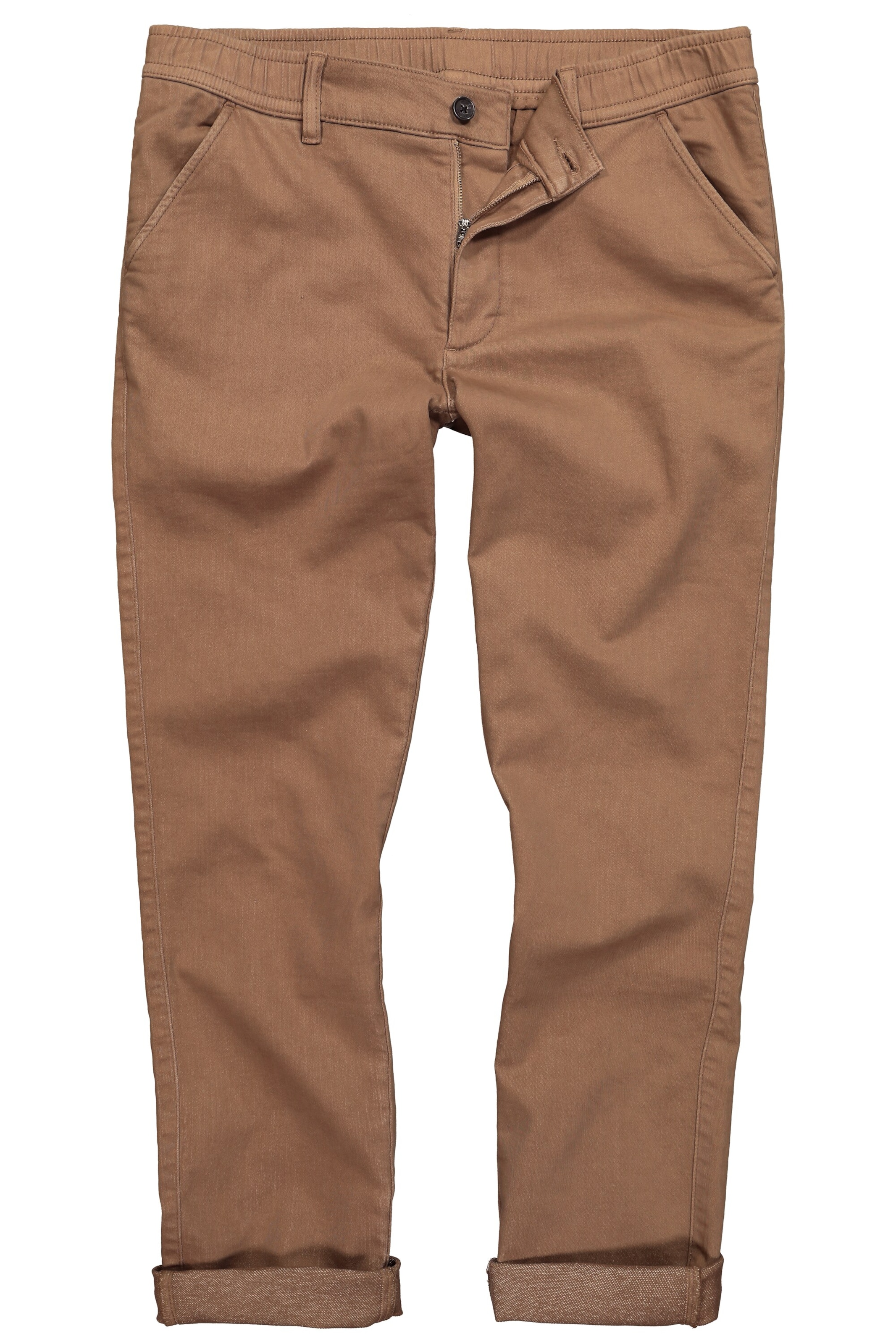 Regular Pantalon chino JP1880 en marron : devant