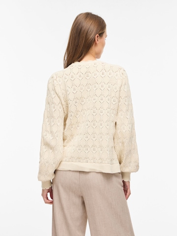 VILA Knit cardigan 'VILowen' in Beige