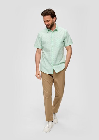 s.Oliver Regular fit Button Up Shirt in Green