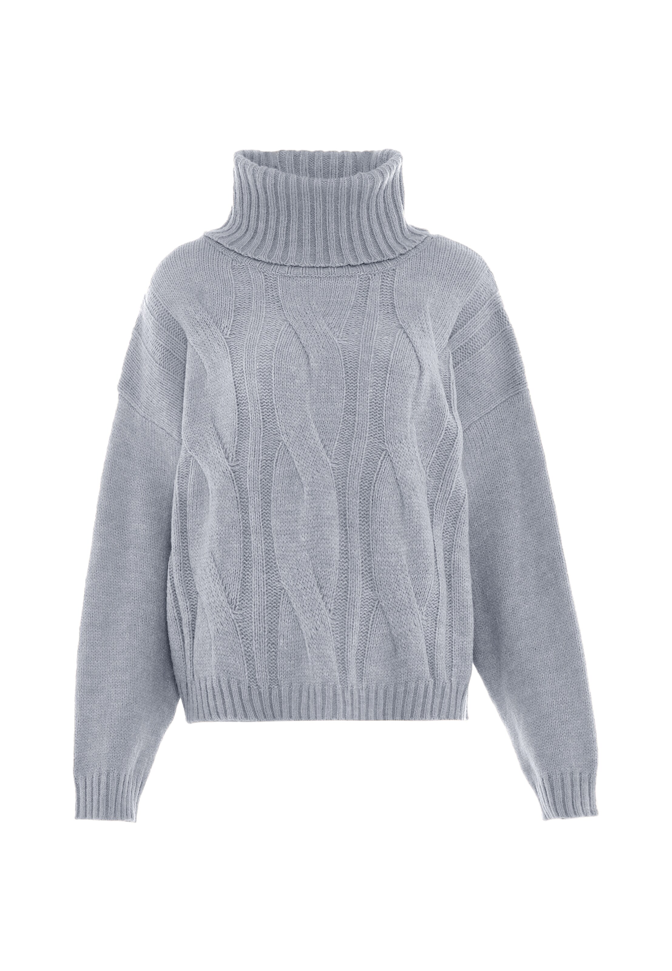 aleva - Pullover em cinzento: frente