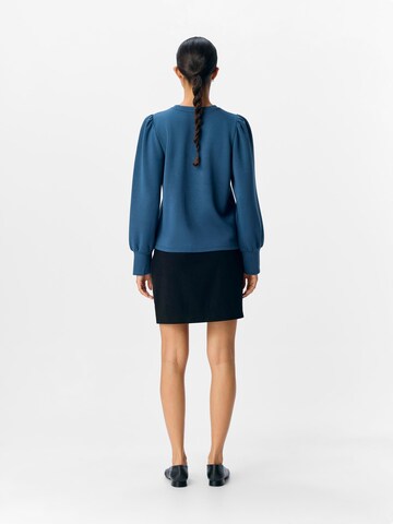 OBJECT Shirt 'OBJANDREA' in Blauw