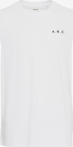 !Solid Shirt 'Elandro' in Weiß: Vorderseite