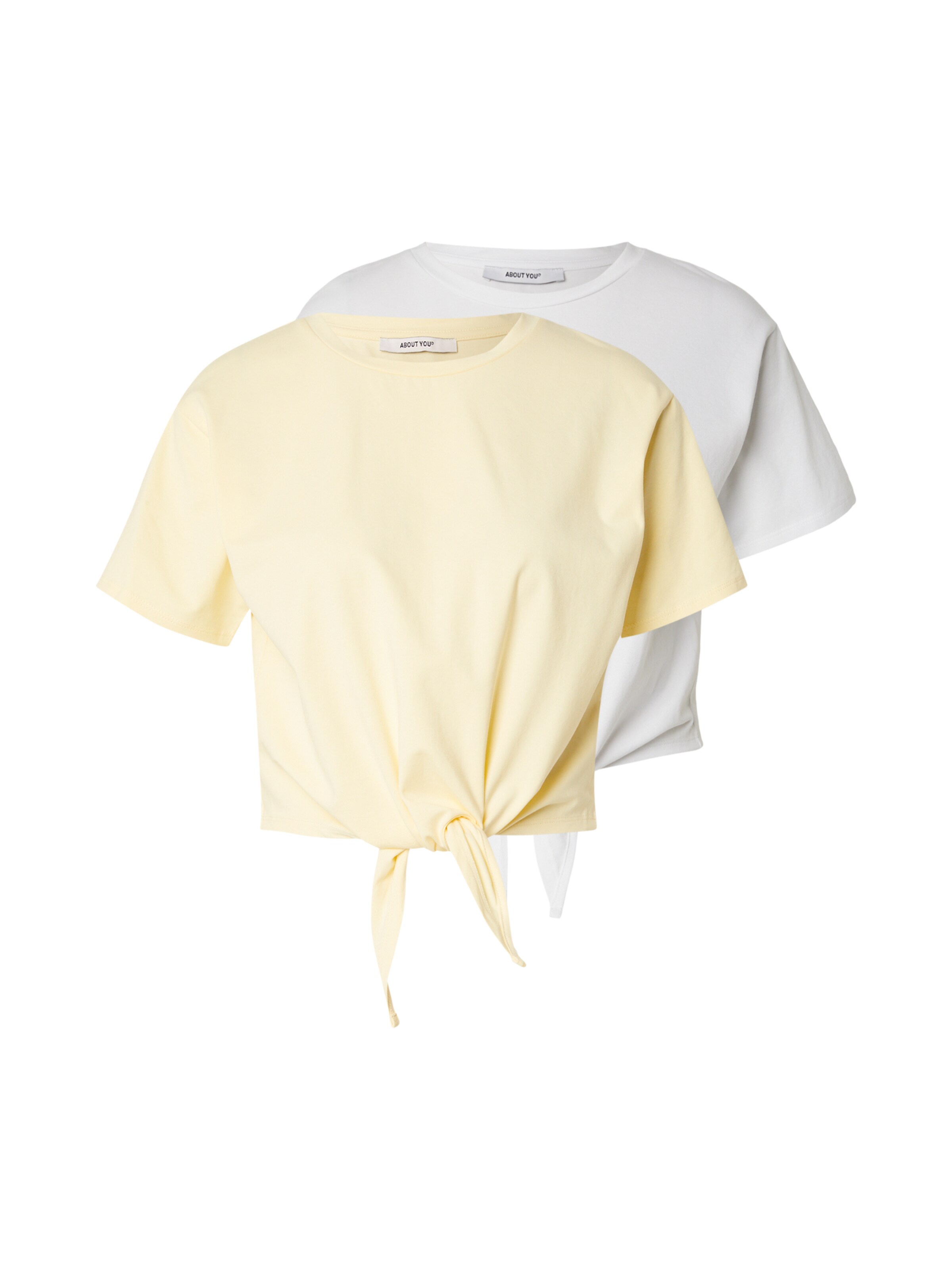 ABOUT YOU T-Shirt 'Marla' in Gelb: Vorderseite