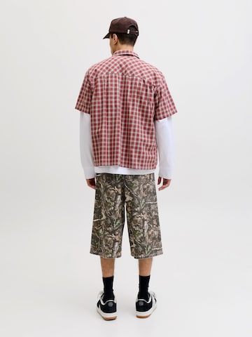 JACK & JONES Baggy Τζιν 'JJIBILLY JJORIGINAL' σε πράσινο