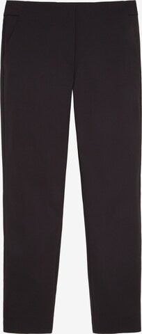 Coupe slim Pantalon chino 'Mia' TOM TAILOR en marron : devant