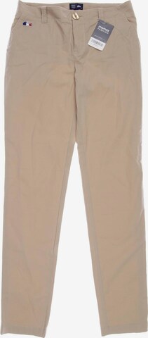 LACOSTE Pants in XS in Beige: front