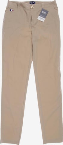 LACOSTE Stoffhose XS in Beige: predná strana