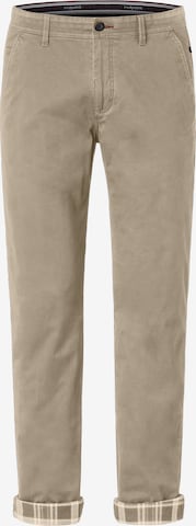REDPOINT Chino Pants in Beige: front