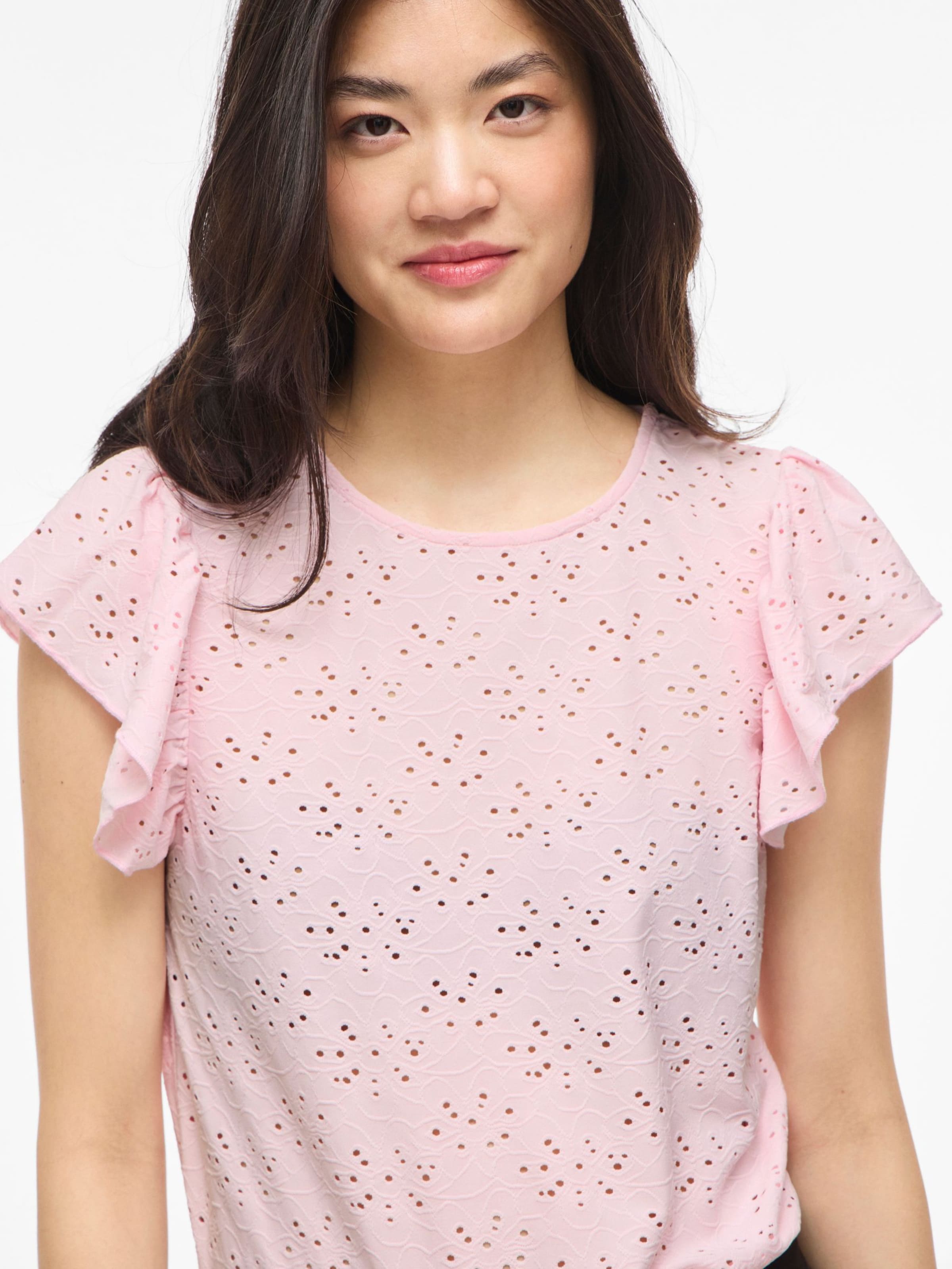 VILA Blouse 'VIKawa' in Roze