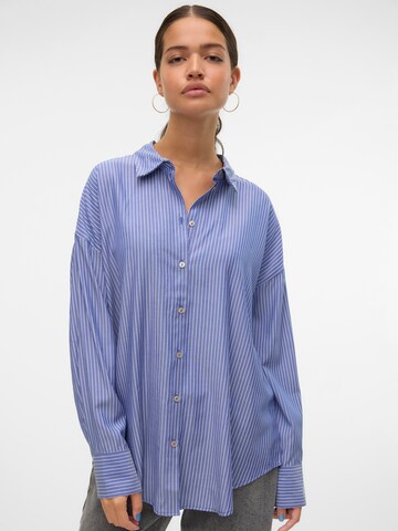 Chemisier 'VMNORA' VERO MODA en bleu : devant