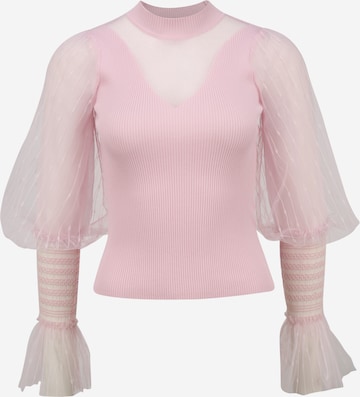 River Island Petite Shirt in Roze: voorkant