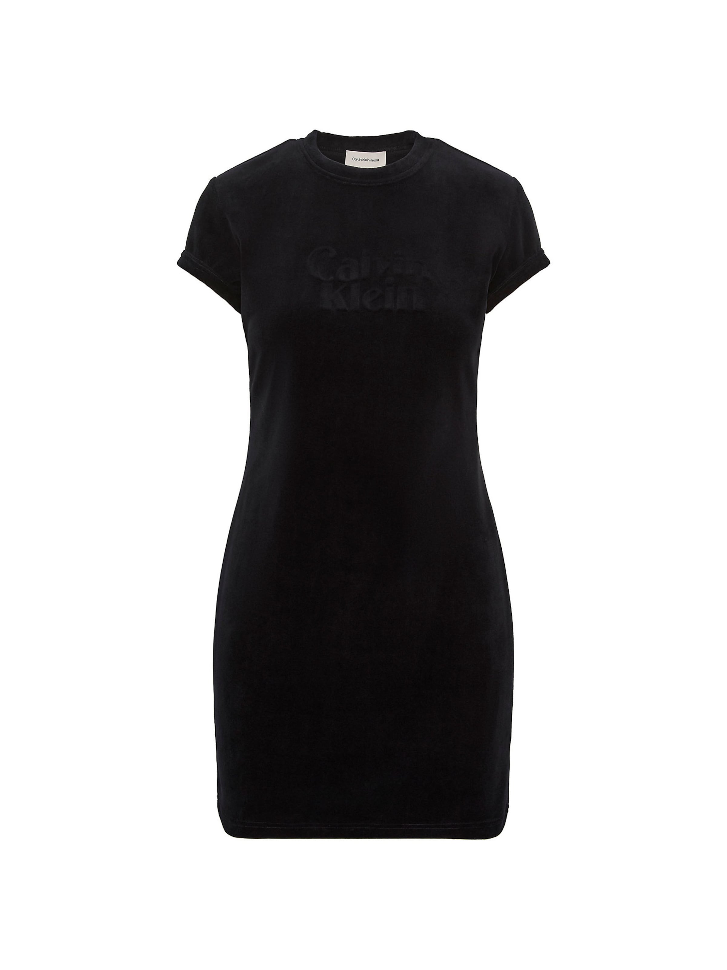 Calvin Klein Jeans Kleid in Schwarz: Vorderseite