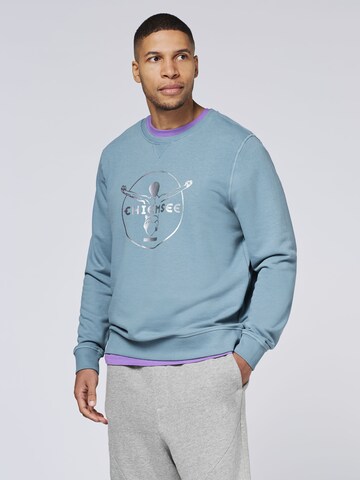 CHIEMSEE Regular Fit Sweatshirt in Blau: predná strana