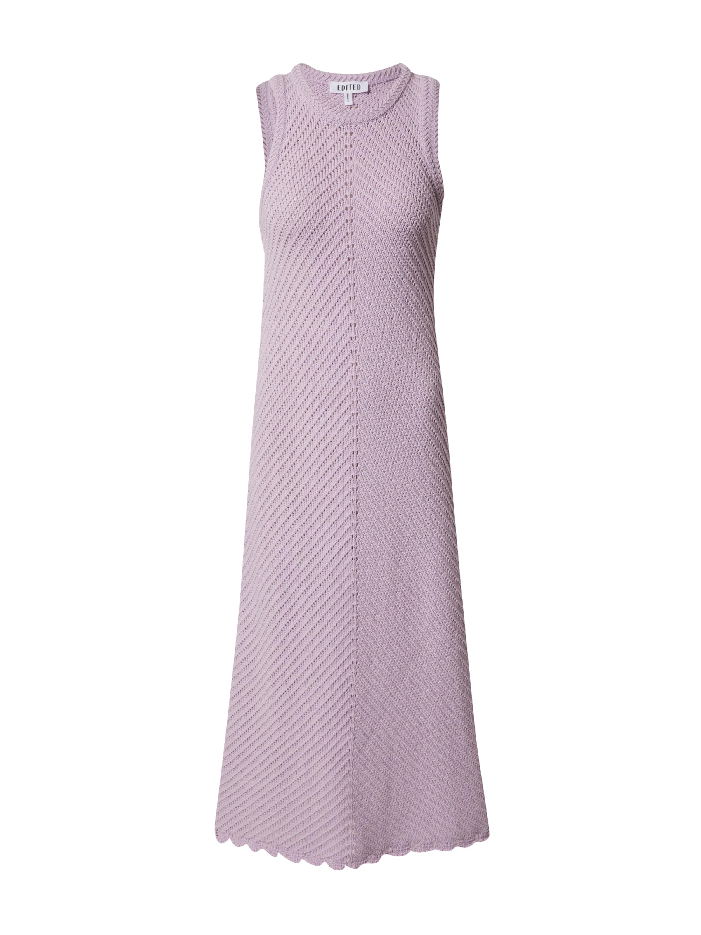 EDITED Knitted dress 'Leila' in Purple: front
