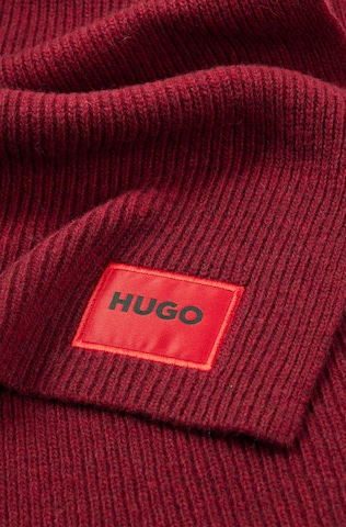 HUGO Red Scarf 'Zaff 6' in Red