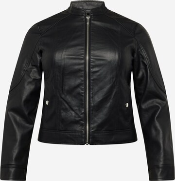 Vero Moda Curve Демисезонная куртка 'SIA' в Черный: спереди