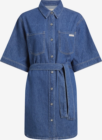 mėlyna Calvin Klein Jeans Palaidinės tipo suknelė: priekis