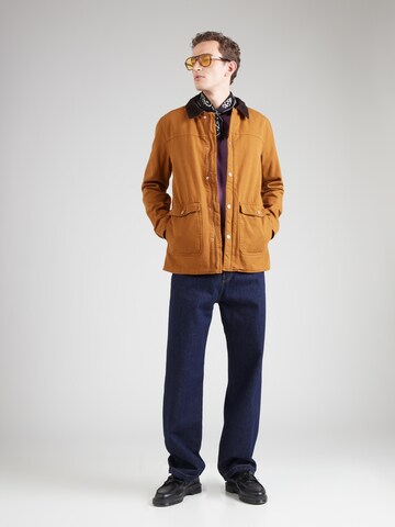 INDICODE JEANS Jacke 'Rip' in Braun