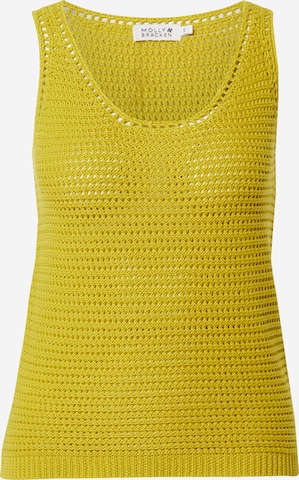 Molly BRACKEN Knitted Top in Yellow: front