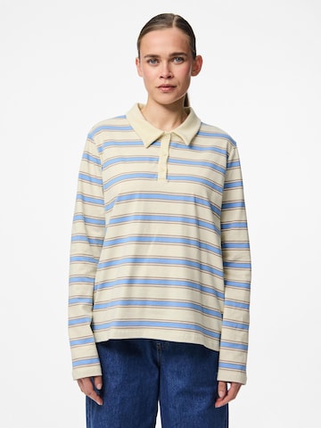 PIECES Shirts 'PCFrankie' i beige: forside