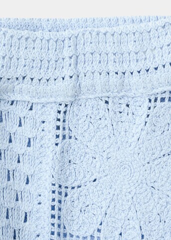 MANGO Regular Pants 'Daisy' in Blue