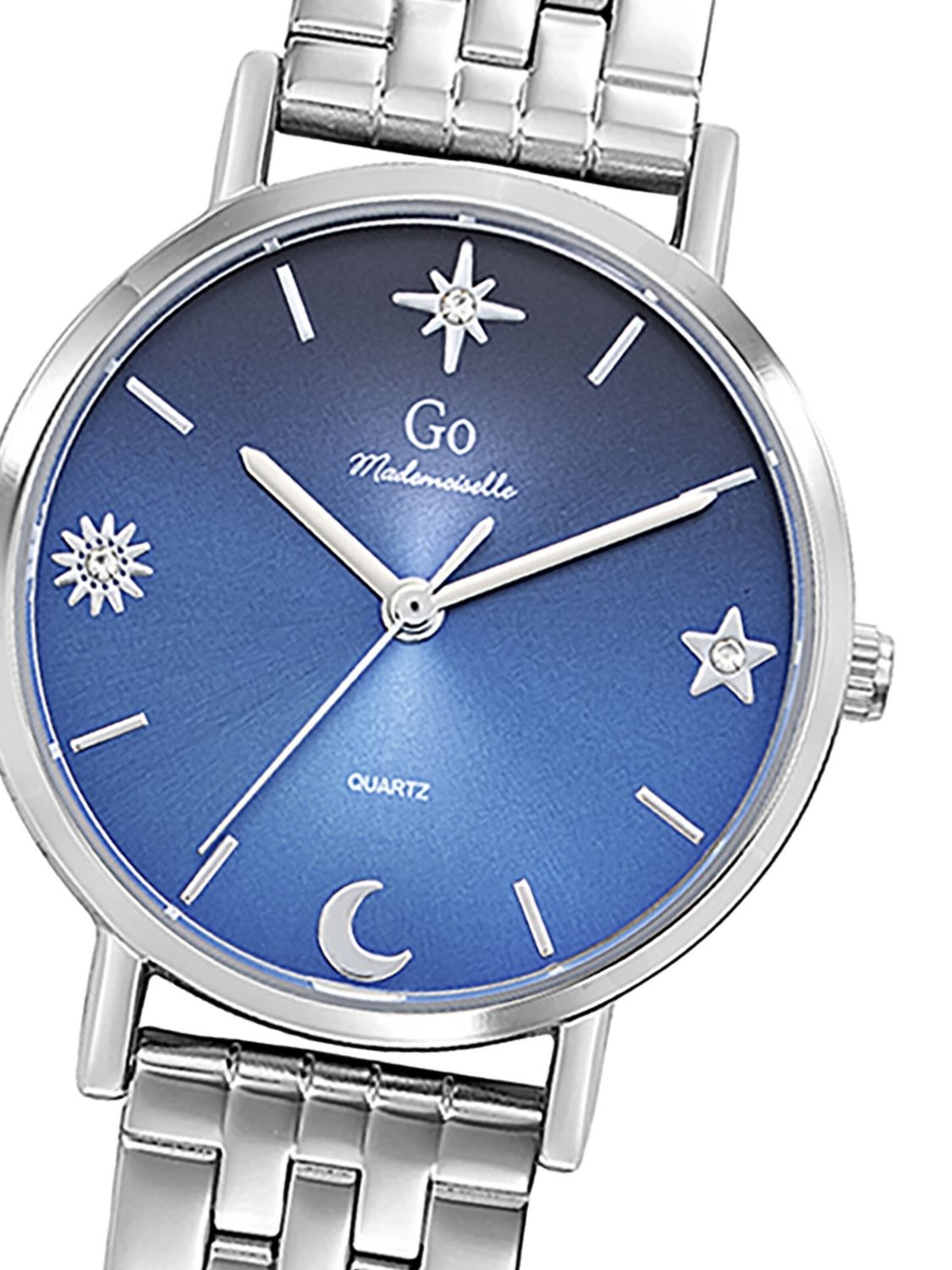GO GirlOnly - Reloj analógico en plata