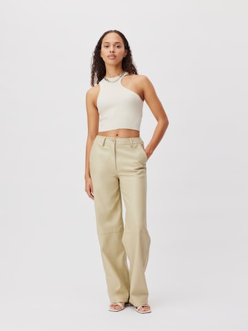 LeGer by Lena Gercke Boot cut Trousers 'Raven' in Green