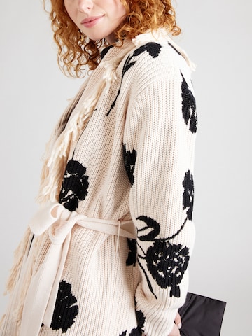 Twinset Knit Cardigan in Beige