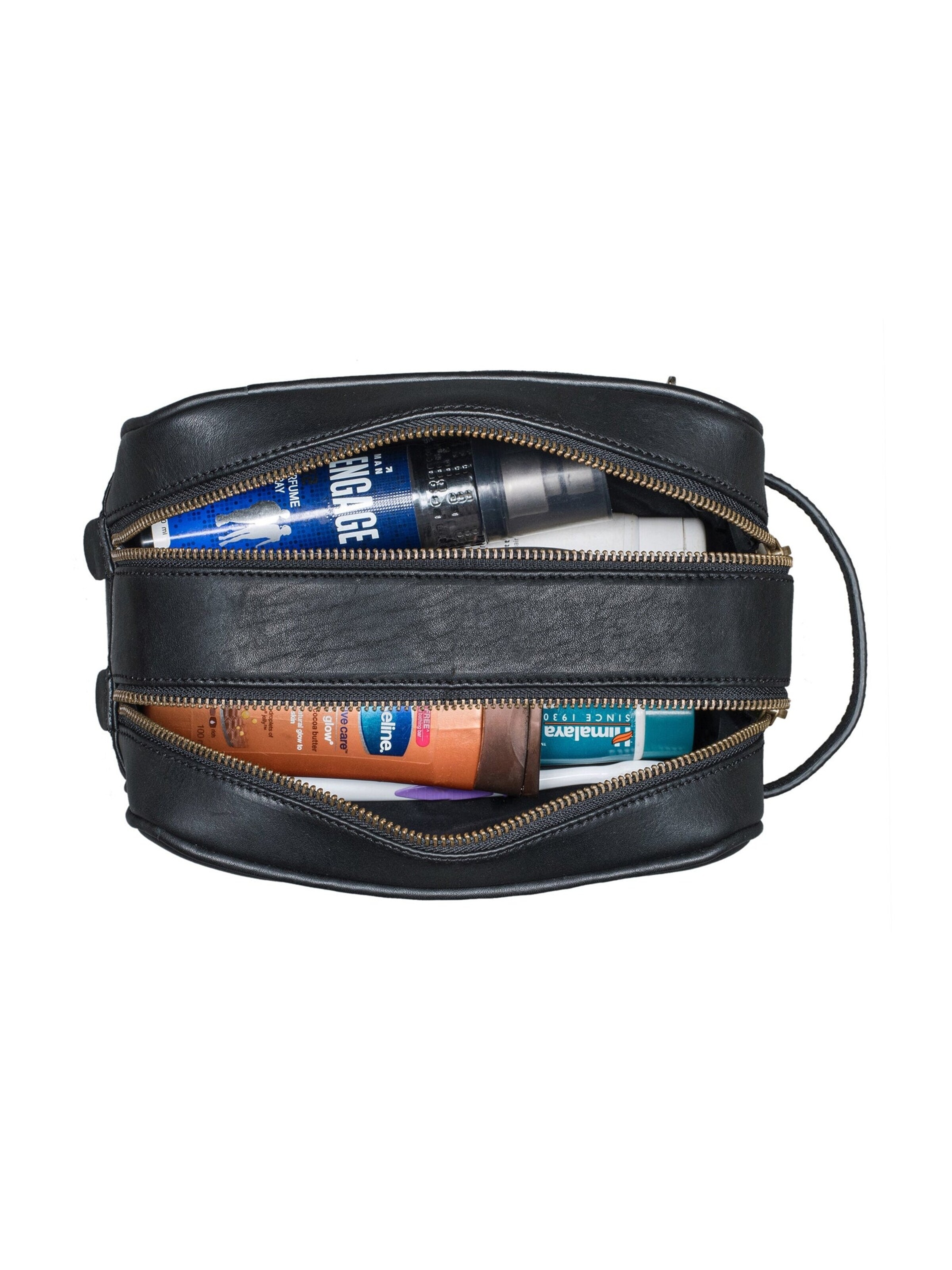 Benthill Toiletry Bag in Black