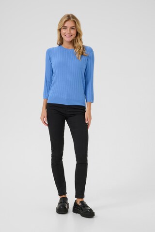 Kaffe Trui 'Lizza' in Blauw
