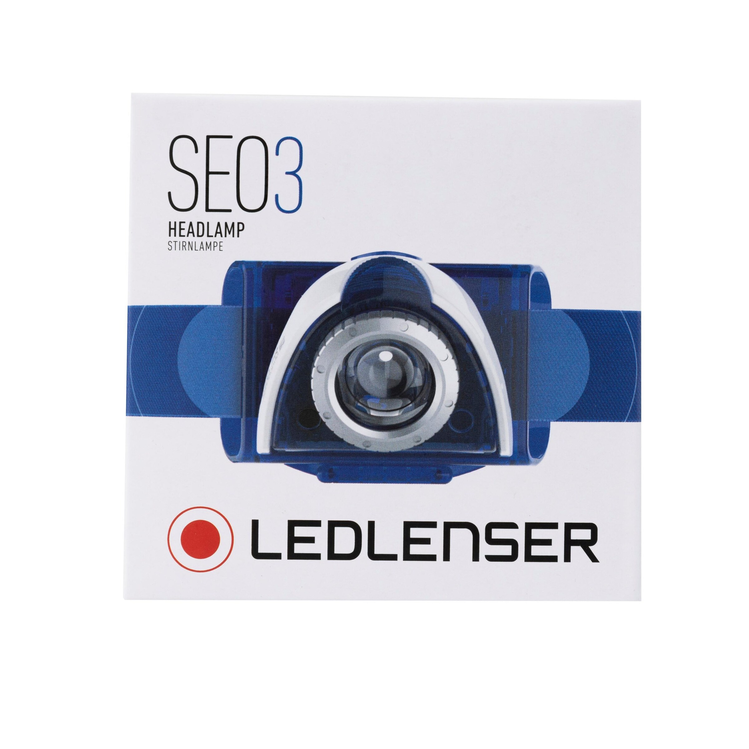 Led Lenser Lamp 'Seo-3' in Blue
