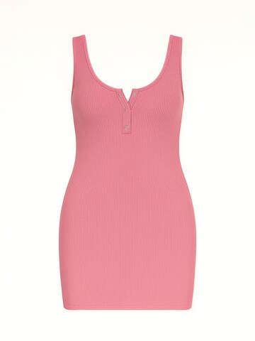 Nudyess Sommerkleid 'Louisiana mini' in Pink: Vorderseite