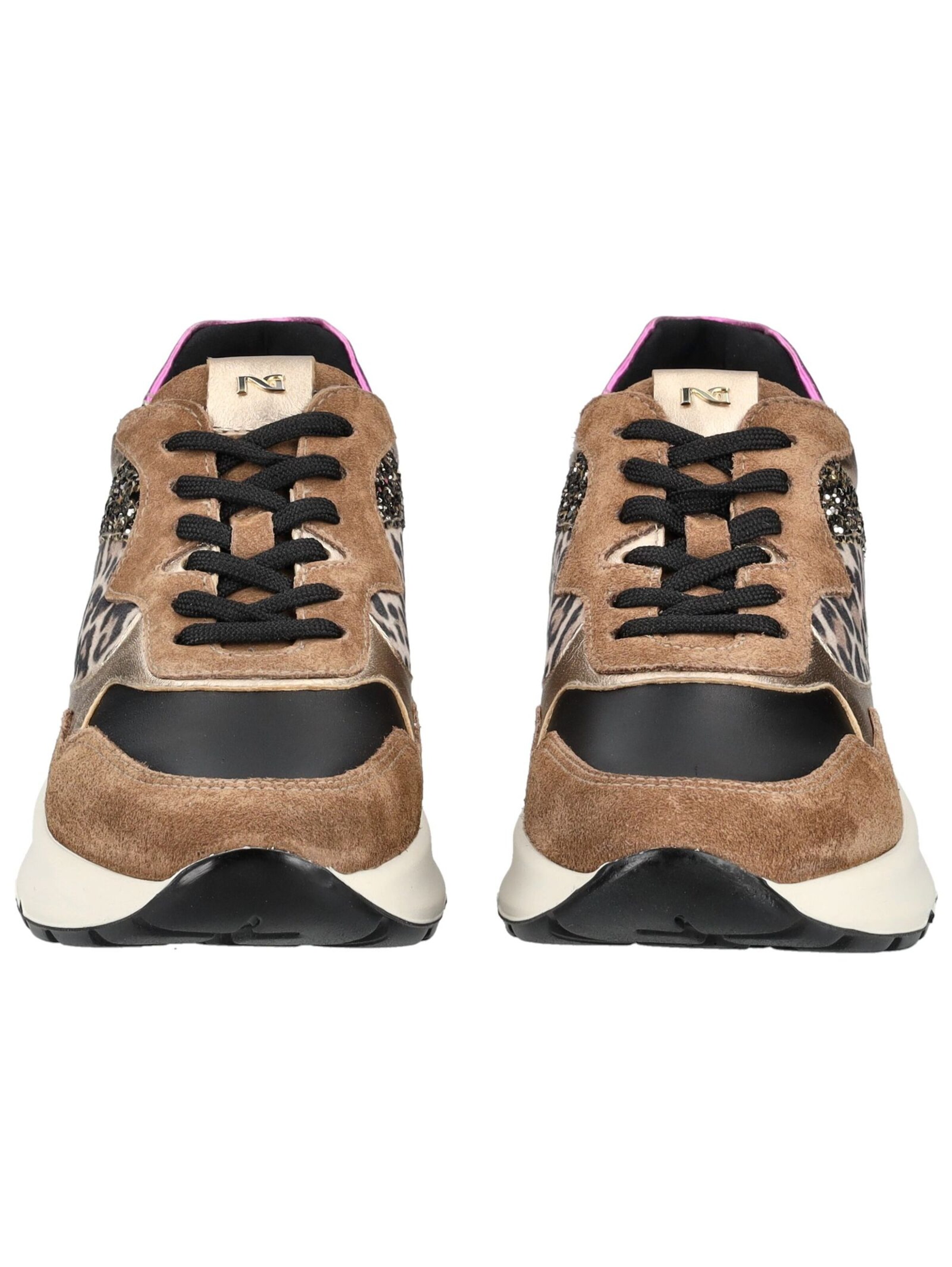 Baskets basses Nero Giardini en marron