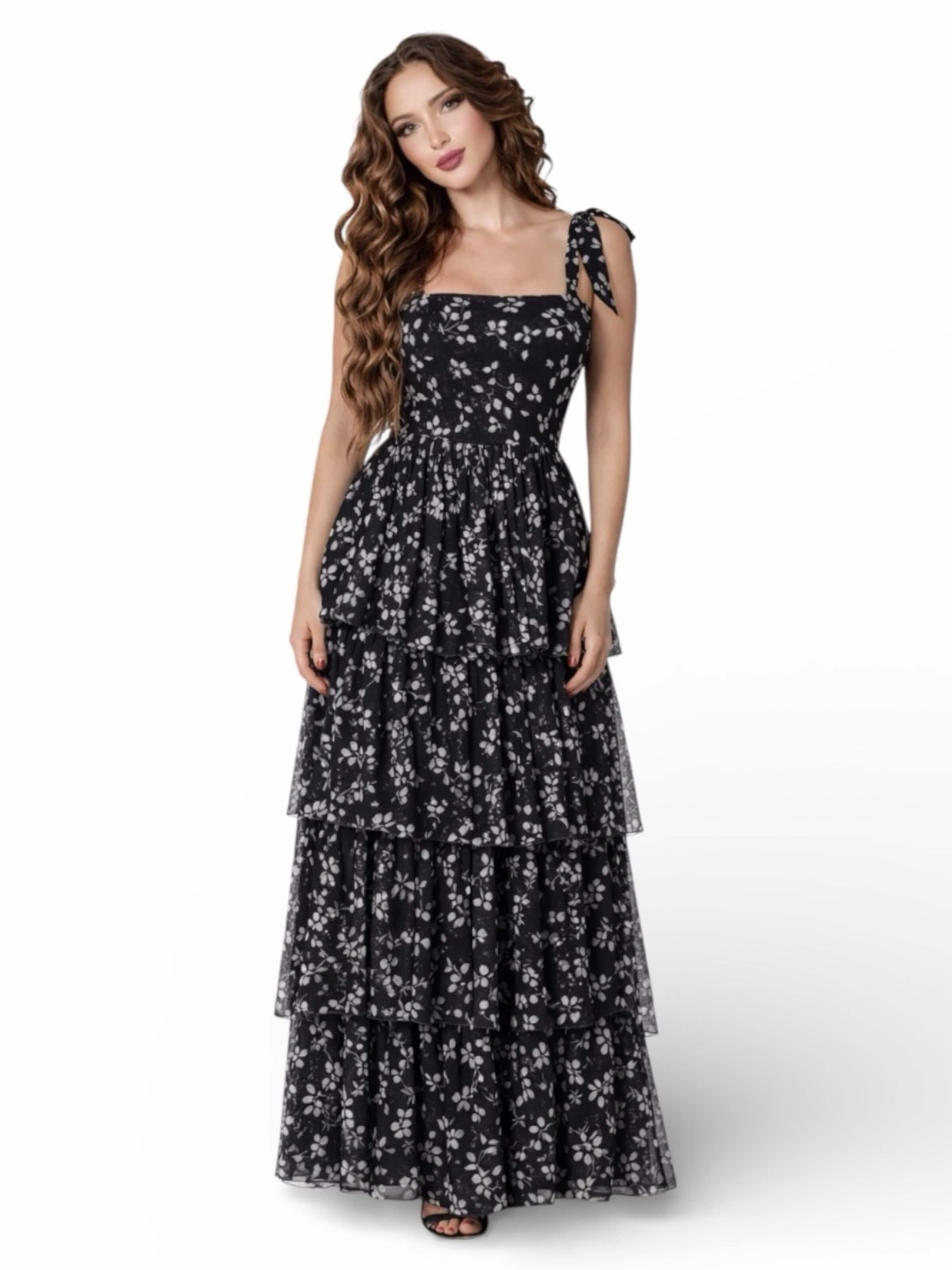 Elena Athanasiadou - Vestido de verano 'Dress Maya' en negro: frente