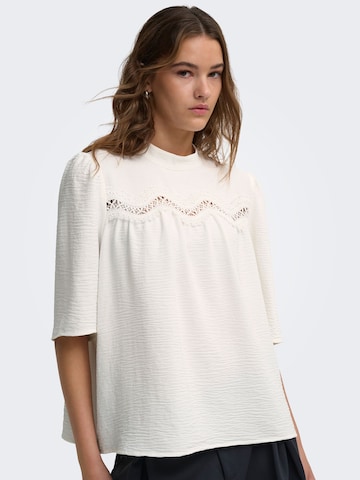 Camicia da donna 'ONLMette' di ONLY in bianco: frontale
