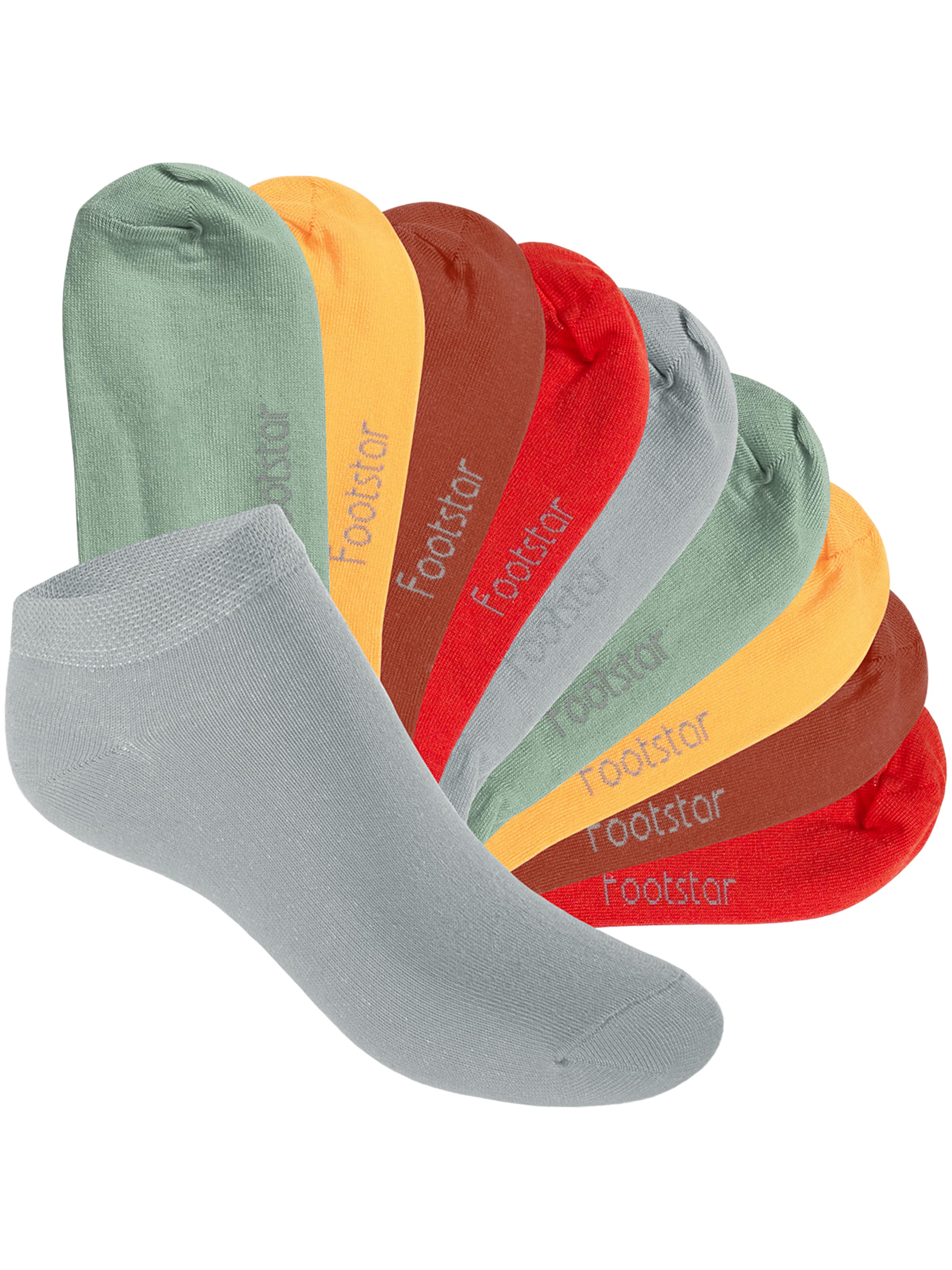 footstar Socks 'EVERYDAY! Kinder' in Grey: front
