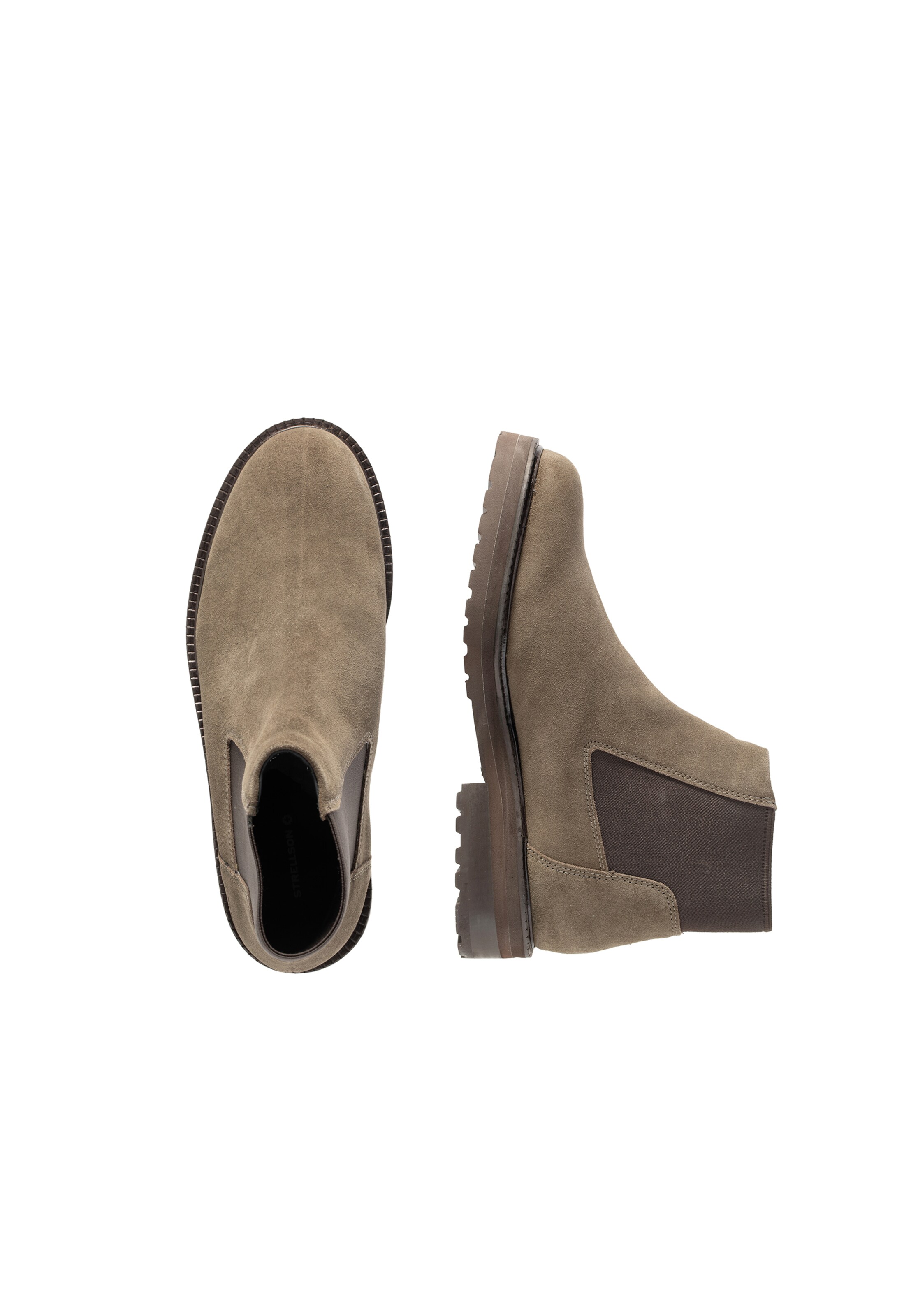 STRELLSON - Botas chelsea 'Epsom Pineham' em castanho